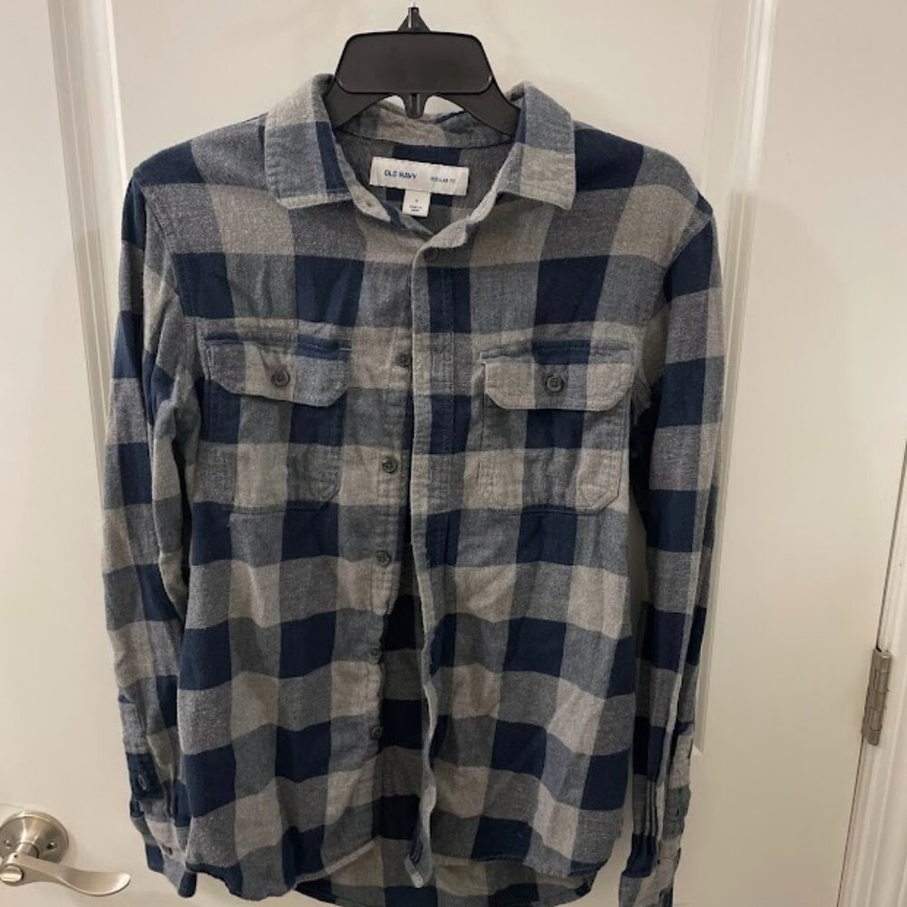 Blue Plaid Flannel